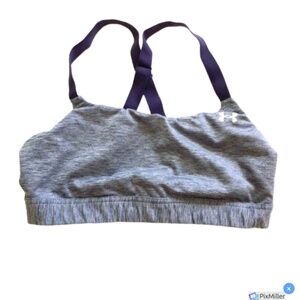 Under Armour Womens Blue Sports Bra, S